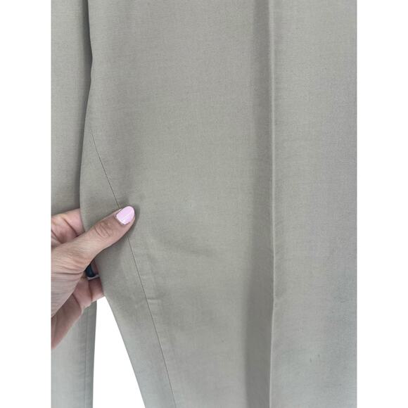 Piazza Sempione Brigitte Beige Slim Ankle Trousers Made in Italy - Picture 5 of 10